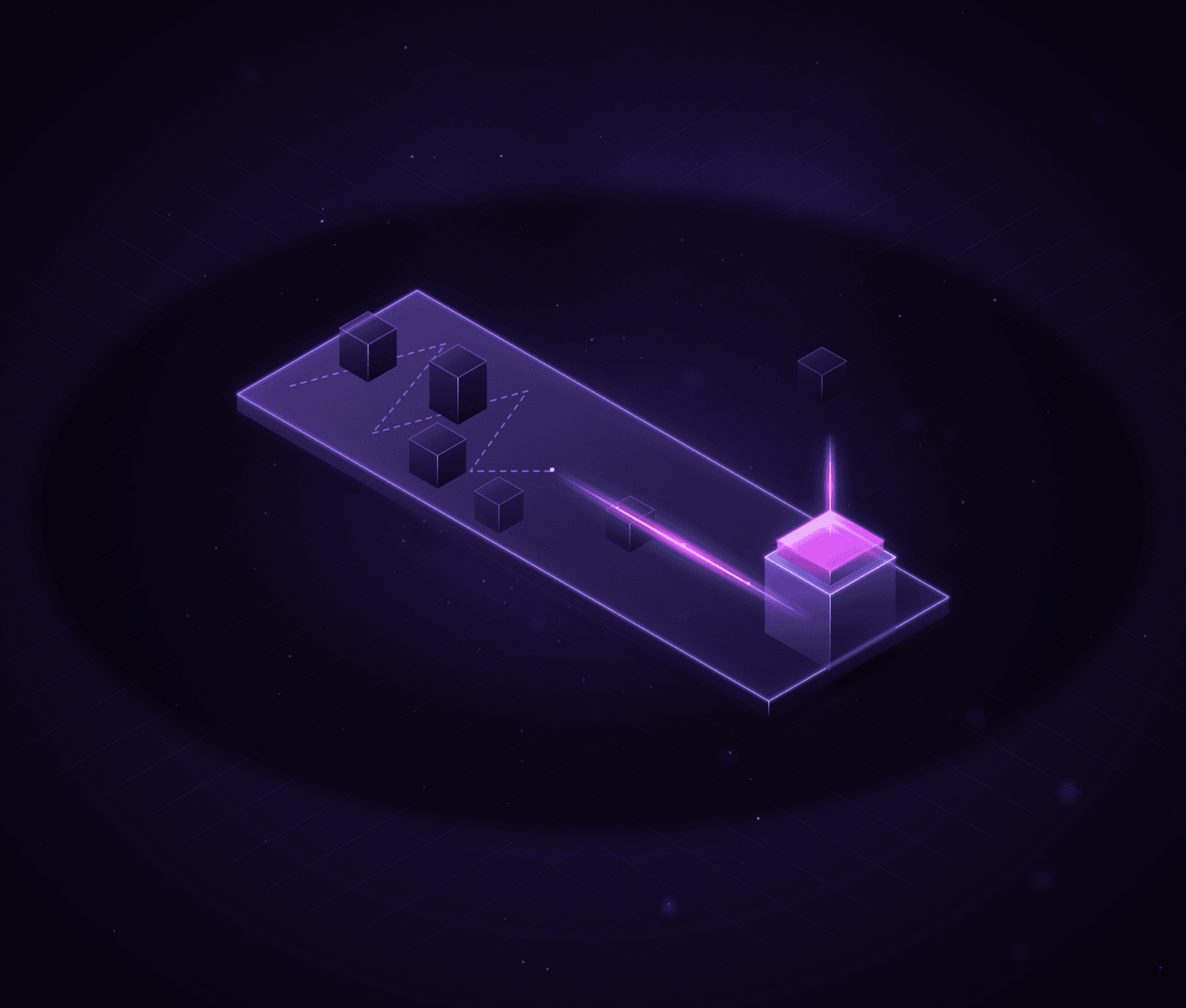Conversion-Optimierung – Unser Ansatz, abstrakte 3D-Visualisierung